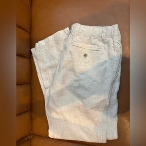 Caribbean Men's tan  light weight linen pants